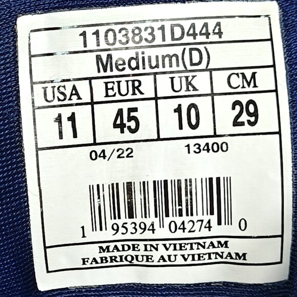 Brooks Glycerin GTS 20 Men's 11 Running Shoes Sneakers Blue Orange 1103831D444 - Picture 2 of 16